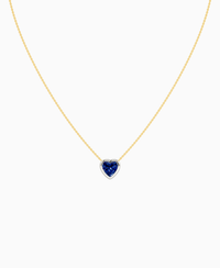 Royal Blue Lab Sapphire / Heart / 2ct