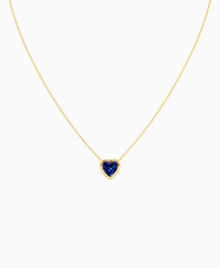 Royal Blue Lab Sapphire / Heart / 2ct