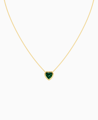 Zambian Lab Emerald / Heart / 2ct