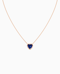 Royal Blue Lab Sapphire / Heart / 2.5ct
