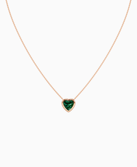 Zambian Lab Emerald / Heart / 2.5ct