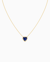 Royal Blue Lab Sapphire / Heart / 2.5ct