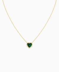 Zambian Lab Emerald / Heart / 2.5ct