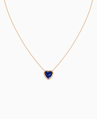 Royal Blue Lab Sapphire / Heart / 2.5ct