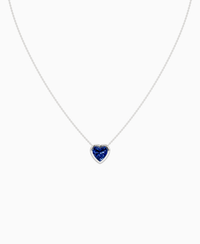 Royal Blue Lab Sapphire / Heart / 2.5ct