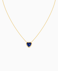 Royal Blue Lab Sapphire / Heart / 2.5ct