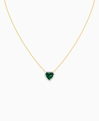 Zambian Lab Emerald / Heart / 2.5ct