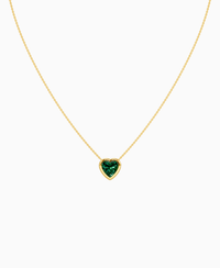 Zambian Lab Emerald / Heart / 2.5ct