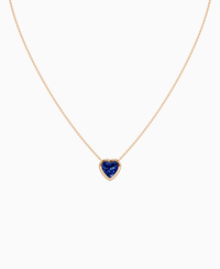 Royal Blue Lab Sapphire / Heart / 2.5ct
