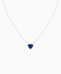 Royal Blue Lab Sapphire / Heart / 2.5ct