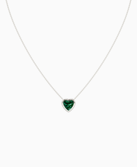 Zambian Lab Emerald / Heart / 2.5ct