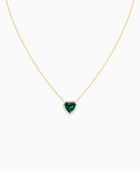 Zambian Lab Emerald / Heart / 2.5ct