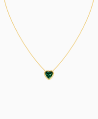 Zambian Lab Emerald / Heart / 2.5ct