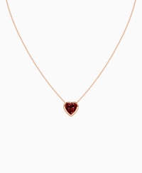 Pigeon Blood Lab Ruby / Heart / 3ct