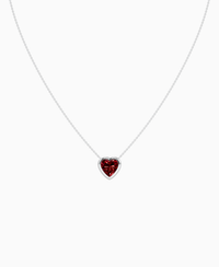 Pigeon Blood Lab Ruby / Heart / 3ct