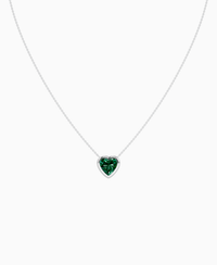 Zambian Lab Emerald / Heart / 3ct
