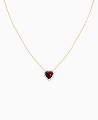 Pigeon Blood Lab Ruby / Heart / 3ct