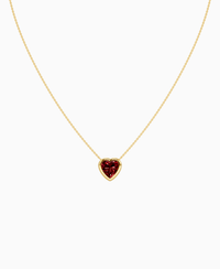 Pigeon Blood Lab Ruby / Heart / 3ct