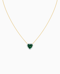 Zambian Lab Emerald / Heart / 3ct