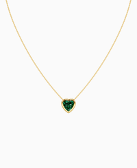 Zambian Lab Emerald / Heart / 3ct