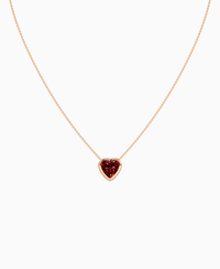 Pigeon Blood Lab Ruby / Heart / 3ct
