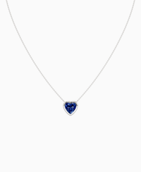 Royal Blue Lab Sapphire / Heart / 3ct