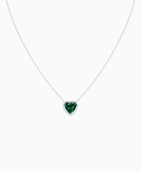 Zambian Lab Emerald / Heart / 3ct
