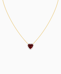 Pigeon Blood Lab Ruby / Heart / 3ct
