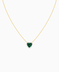 Zambian Lab Emerald / Heart / 3ct