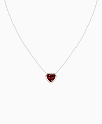 Pigeon Blood Lab Ruby / Heart / 3ct