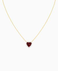 Pigeon Blood Lab Ruby / Heart / 3ct