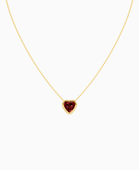 Pigeon Blood Lab Ruby / Heart / 3ct