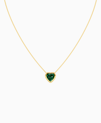 Zambian Lab Emerald / Heart / 3ct