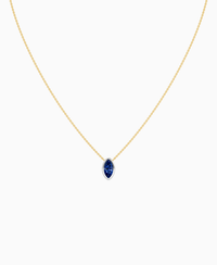 Royal Blue Lab Sapphire / Marquise (NS) / 1ct
