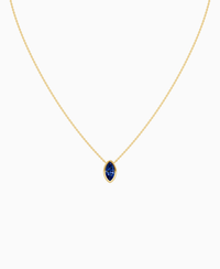 Royal Blue Lab Sapphire / Marquise (NS) / 1ct