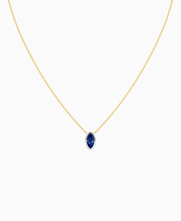 Royal Blue Lab Sapphire / Marquise (NS) / 1ct