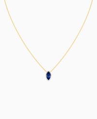 Royal Blue Lab Sapphire / Marquise (NS) / 1ct