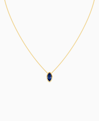 Royal Blue Lab Sapphire / Marquise (NS) / 1ct