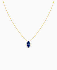 Royal Blue Lab Sapphire / Marquise (NS) / 2ct