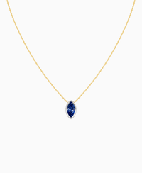 Royal Blue Lab Sapphire / Marquise (NS) / 2ct