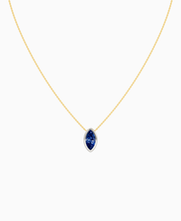 Royal Blue Lab Sapphire / Marquise (NS) / 2ct