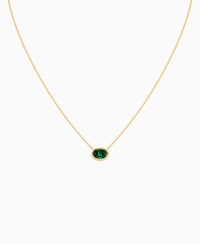 Zambian Lab Emerald / Oval (EW) / 1ct