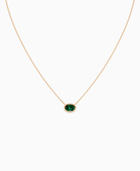 Zambian Lab Emerald / Oval (EW) / 1ct
