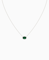 Zambian Lab Emerald / Oval (EW) / 1ct
