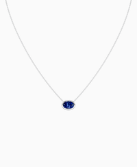 Royal Blue Lab Sapphire / Oval (EW) / 1.5ct