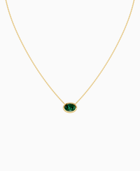 Zambian Lab Emerald / Oval (EW) / 1.5ct