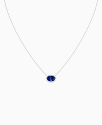 Royal Blue Lab Sapphire / Oval (EW) / 1.5ct