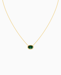 Zambian Lab Emerald / Oval (EW) / 1.5ct