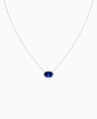Royal Blue Lab Sapphire / Oval (EW) / 2ct