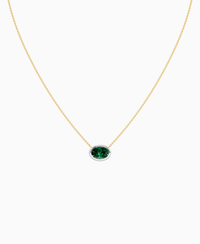 Zambian Lab Emerald / Oval (EW) / 2ct